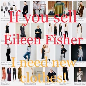 🚨 Please sell me EILEEN FISHER clothing!! 🚨